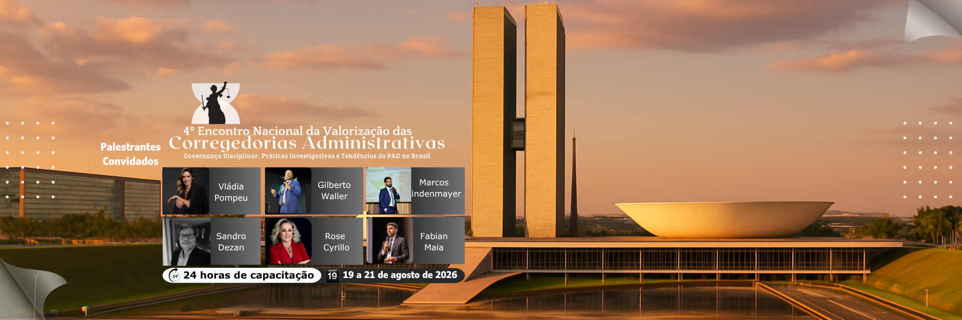 Valorização das Corregedorias Administrativas - 4º Encontro Nacional em Brasília